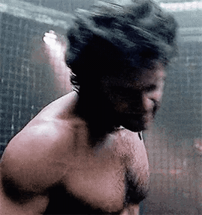 Wolverine Saying Let's Go Bub GIF