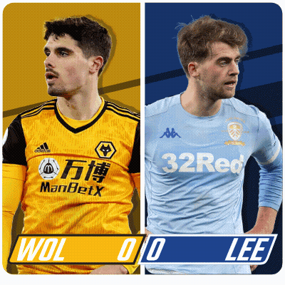 Wolves And Lee Are Playing A Soccer Game With Wolves Winning 1-0 GIF