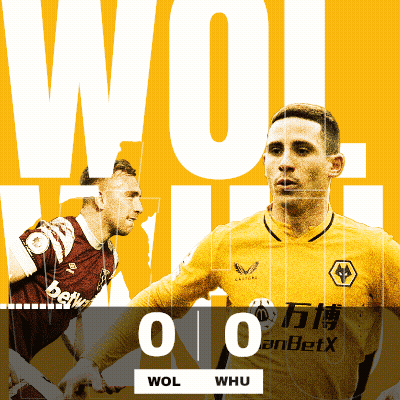 Wolves Soccer Player In Yellow Jersey With Wol GIF