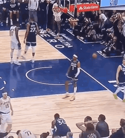 Wolves Vs Golden State Basketball Players GIF
