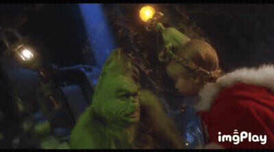 Woman And Green Monster Come On GIF