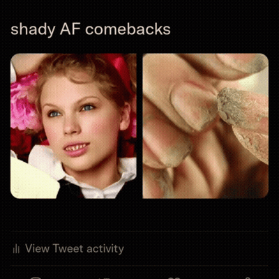 Woman And Hand With Shady AF Comebacks GIF
