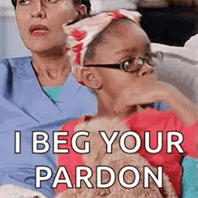 Woman And Little Girl Sitting On Couch With Teddy Bear GIF
