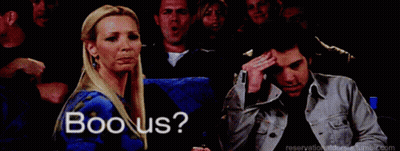 Woman And Man Boo Us Boo You GIF
