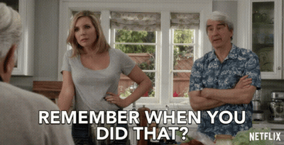 Woman And Man In Kitchen GIF