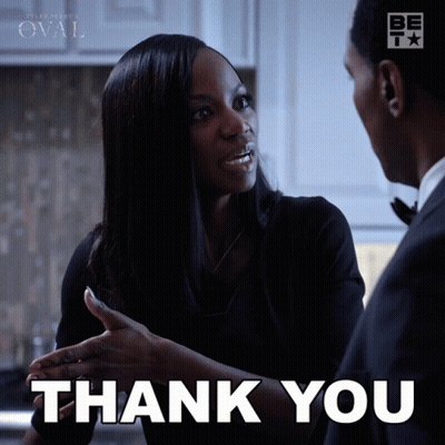 Woman And Man Saying Thank You GIF