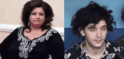 Woman And Man Sitting Next To Each Other GIF