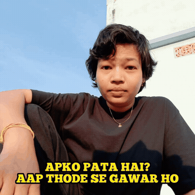 Woman Apko Pata Hai Aap Thode Se Gawar Ho GIF