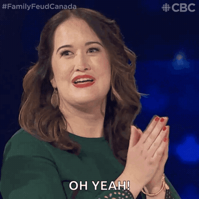 Woman Applauding Oh Yeah GIF
