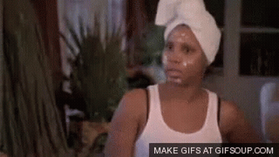 Woman Applying Face Mask GIF