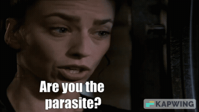 Woman Are You The Parasite GIF