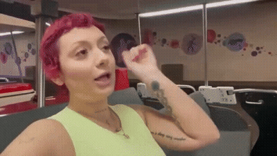 Woman Arm With Star And Leaf Tattoo GIF