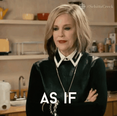 Woman Arms Crossed Saying As If GIF