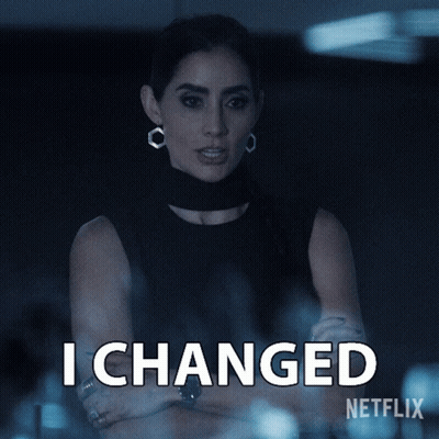 Woman Arms Crossed Saying I Changed Netflix GIF