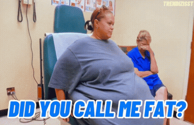 Woman Asking Did You Call Me Fat GIF