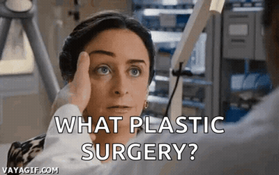Woman Asking Doctor What Plastic Surgery GIF