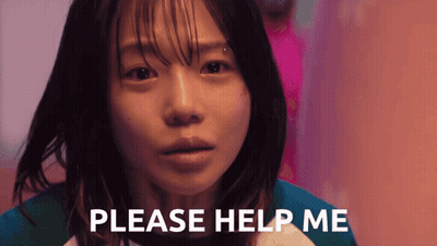 Woman Asking Please Help Me GIF