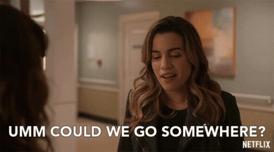 Woman Asking To Go Somewhere GIF
