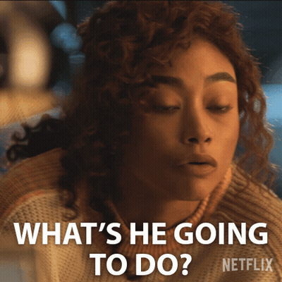 Woman Asking What To Do On Netflix GIF