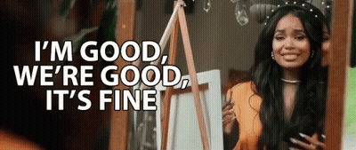 Woman At Easel Holding Brush And Painting GIF