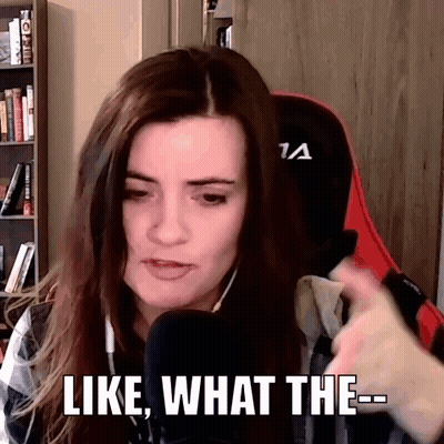 Woman At Microphone Saying Like What The GIF