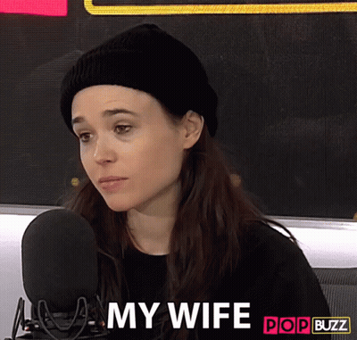 Woman At Microphone Saying My Wife GIF
