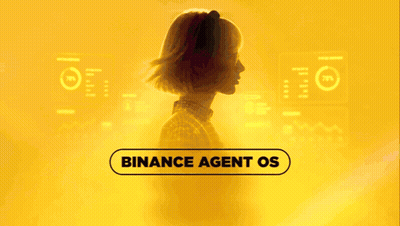 Woman At Microphone With #Binanceagentos Sign GIF