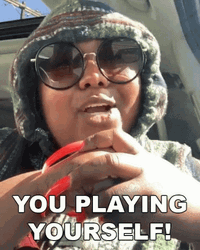 Woman Awkward Face You Played Yourself GIF
