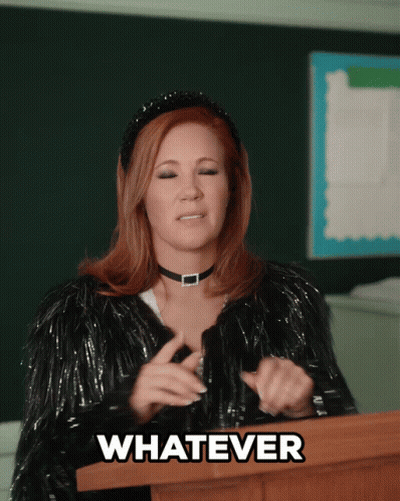 Woman Behind Podium Speaking GIF