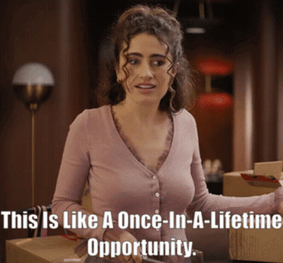 Woman Bending Over On Soccer Field With Galaxy Sign GIF