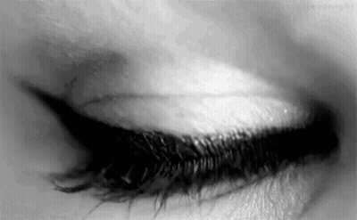 Woman Black And White Photo Eye GIF