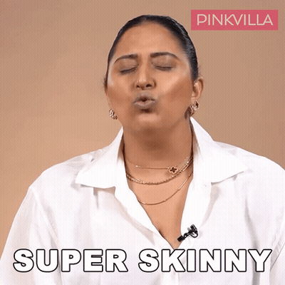 Woman Blowing Kiss Super Skinny GIF