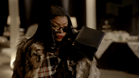 Woman Broke Shade GIF
