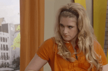 Woman Burp Little Embarassing GIF