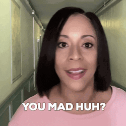 Woman Called Out You Mad Huh GIF
