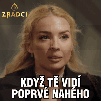 Woman Caption Kdyz Te Vidi Poprve Naeho GIF