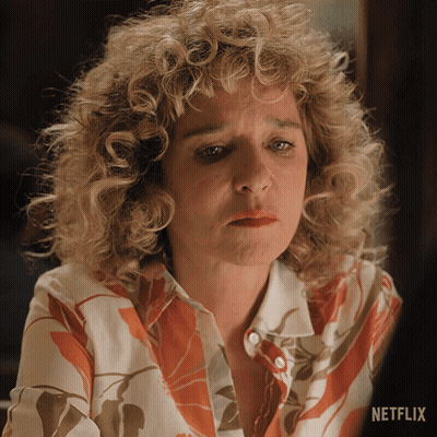 Woman Close Up Netflix Logo GIF