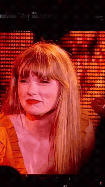 Woman Close Up On Stage With Screen GIF
