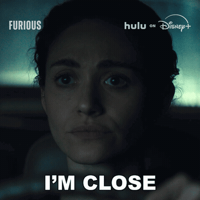 Woman Close Up Saying I'm Close GIF