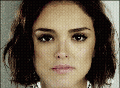 Woman Close Up Serious Expression GIF