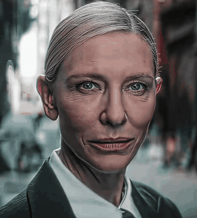 Woman Close Up Slight Smile GIF