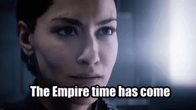 Woman Close Up The Empire Time Has Come GIF