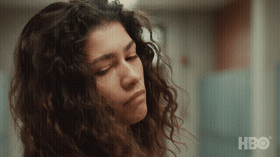 Woman Close Up With HBO Logo GIF
