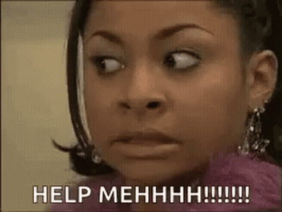 Woman Close Up With Help Mehhh GIF
