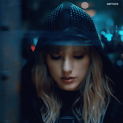 Woman Close Up With SWFTGIFS Text GIF