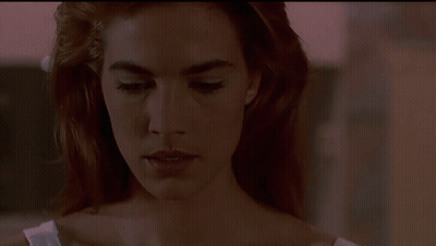 Woman Close Up With White Bra GIF
