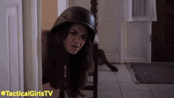 Woman Complains With Smelly Room GIF
