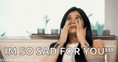Woman Covering Eyes I'm So Sad For You GIF