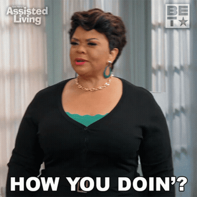Woman Covering Face Saying Me Over Weights GIF
