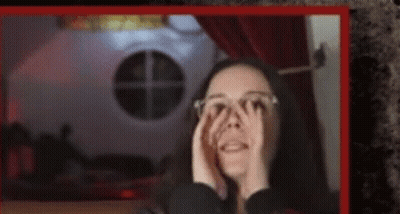 Woman Covering Face With Hands GIF